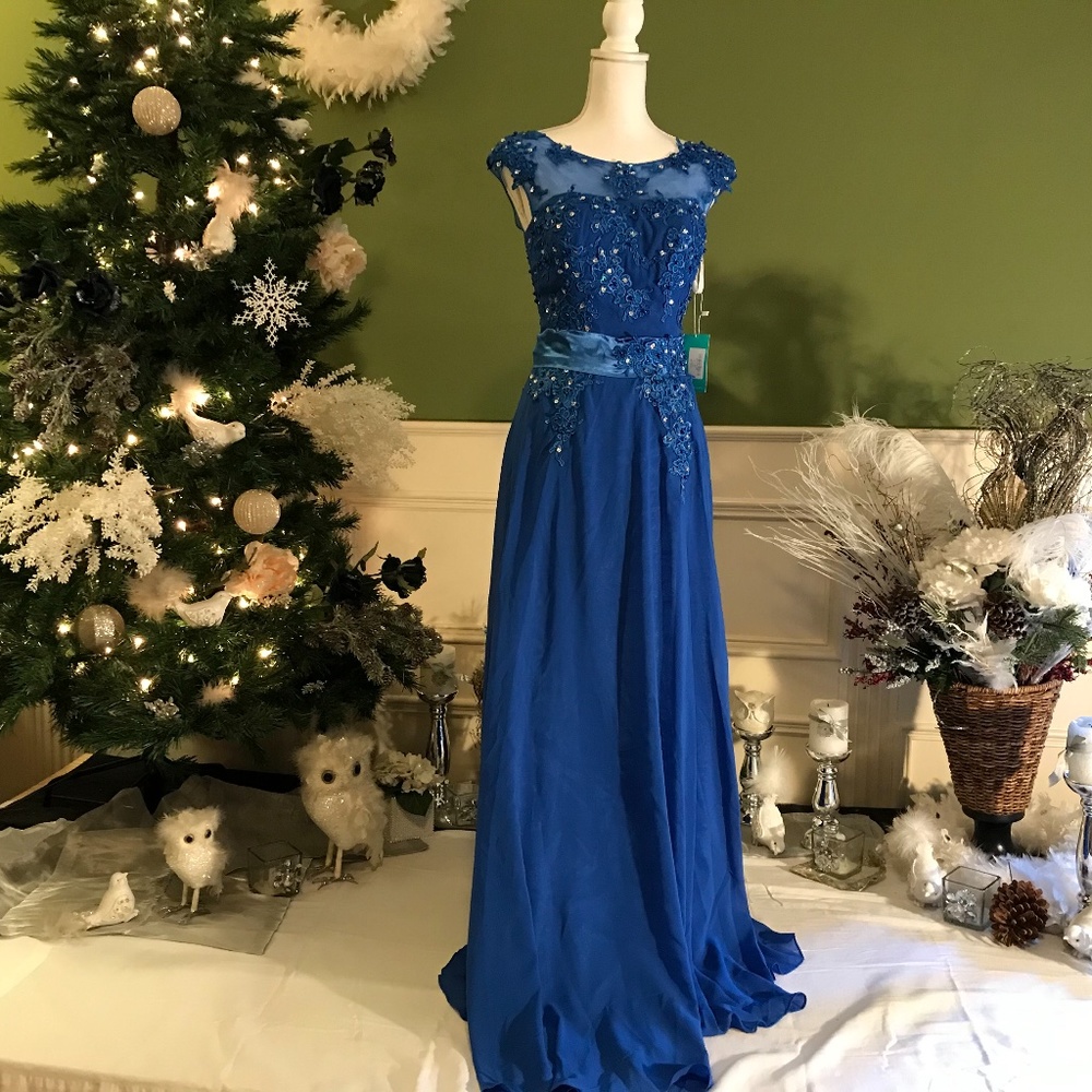 Formal evening gown Prom Bridesmaid dress - Picture 1 of 9